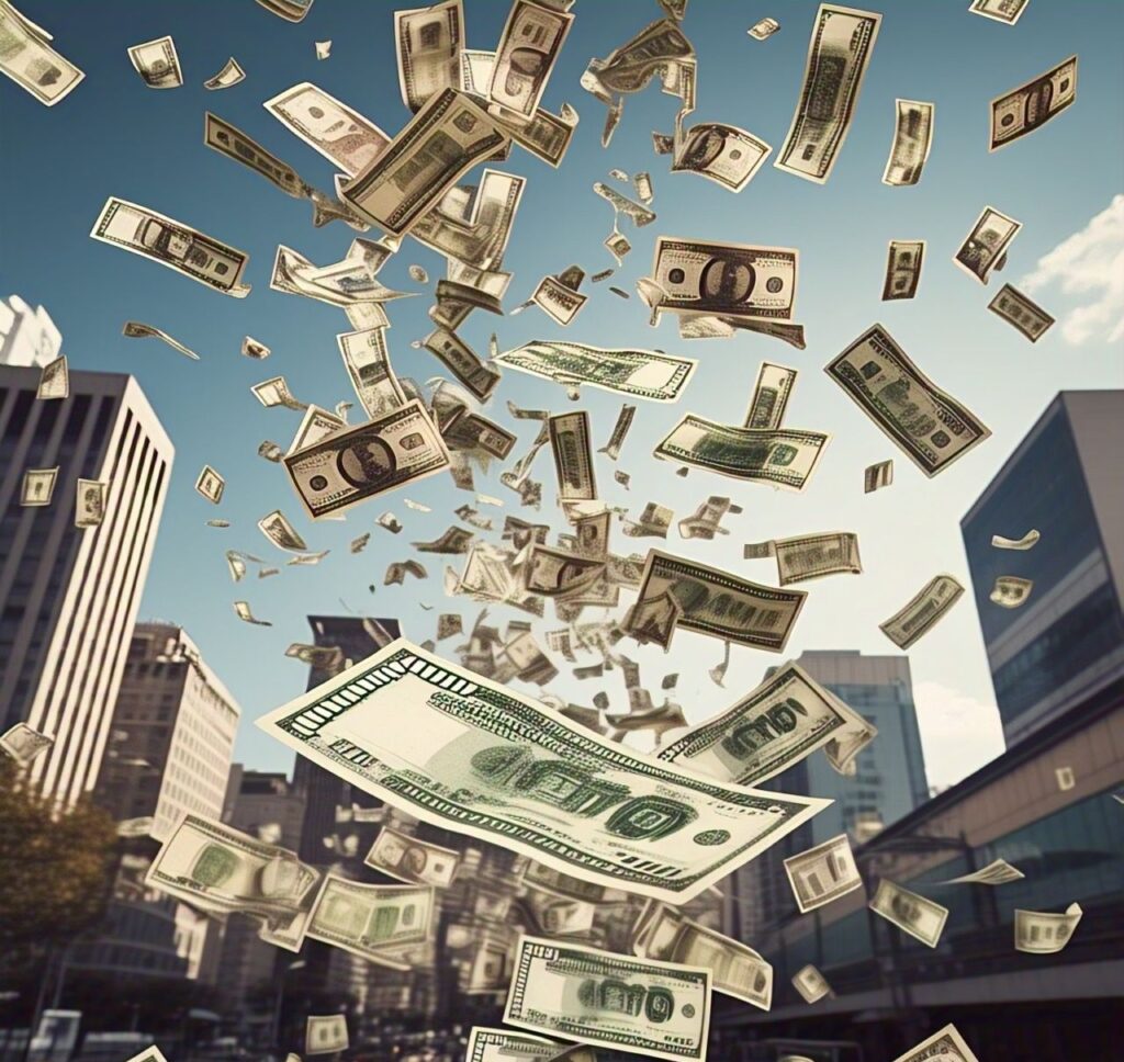 image of money and dollars